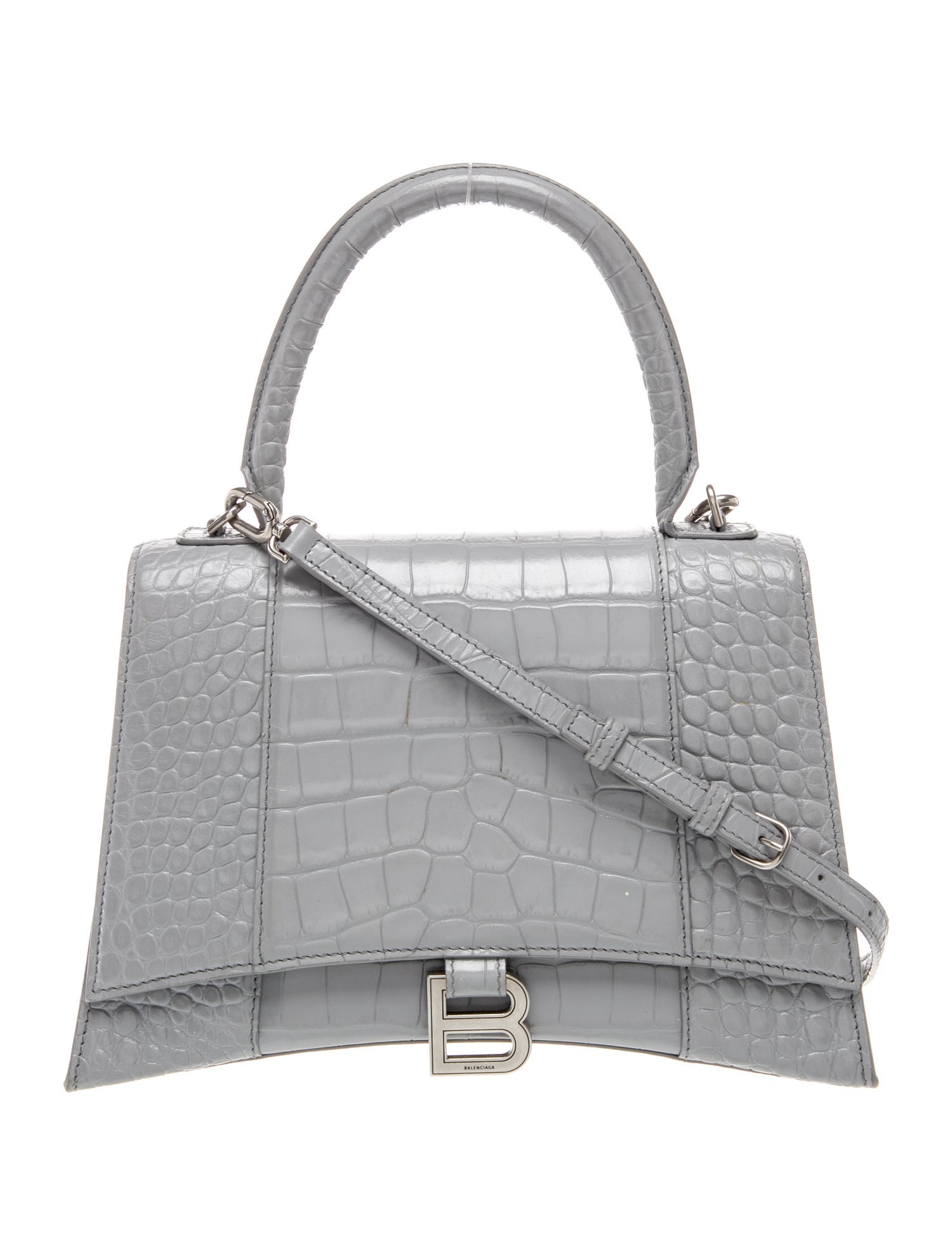 Balenciaga Embossed Leather hour glass