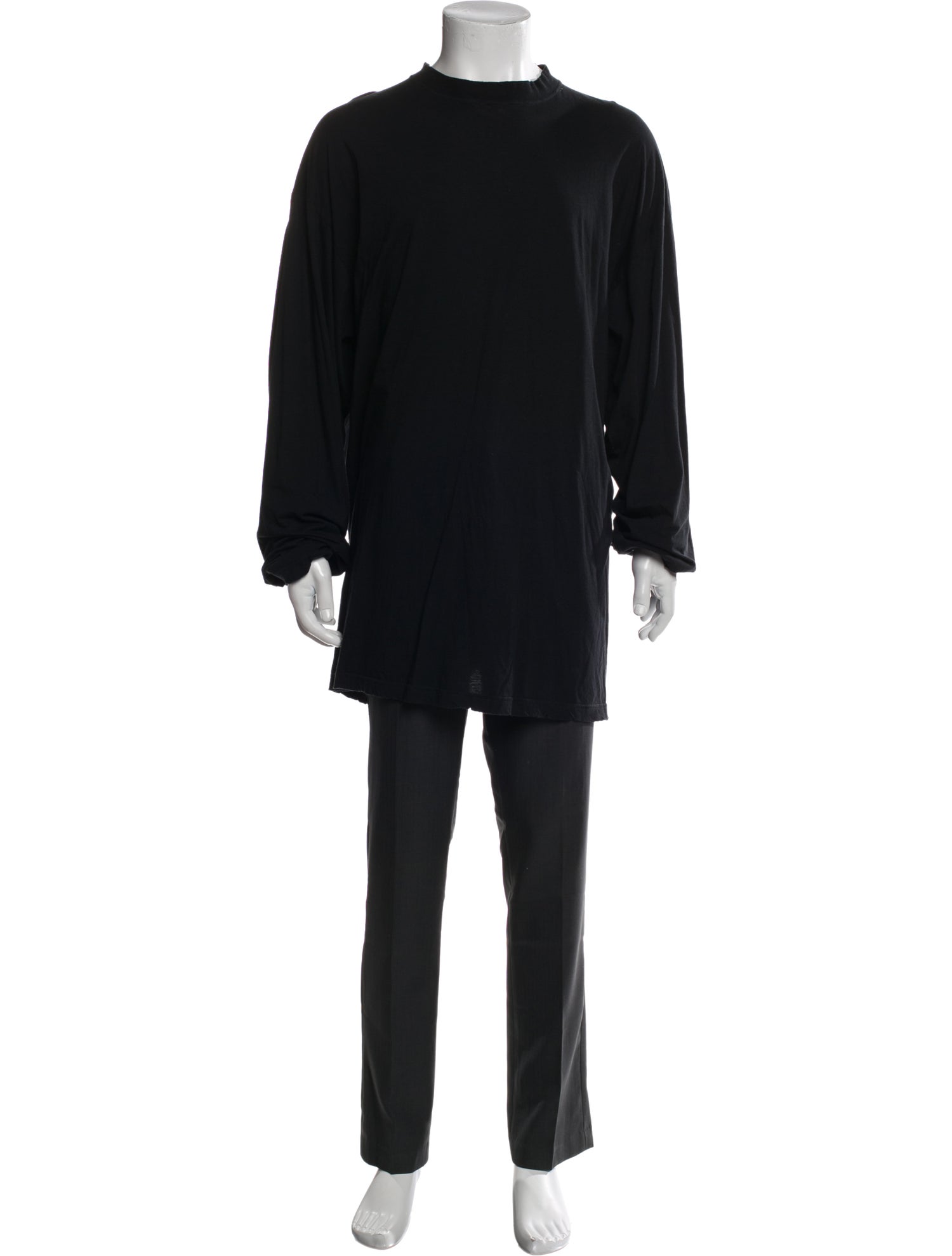 Balenciaga 2022 Signature Logo Henley