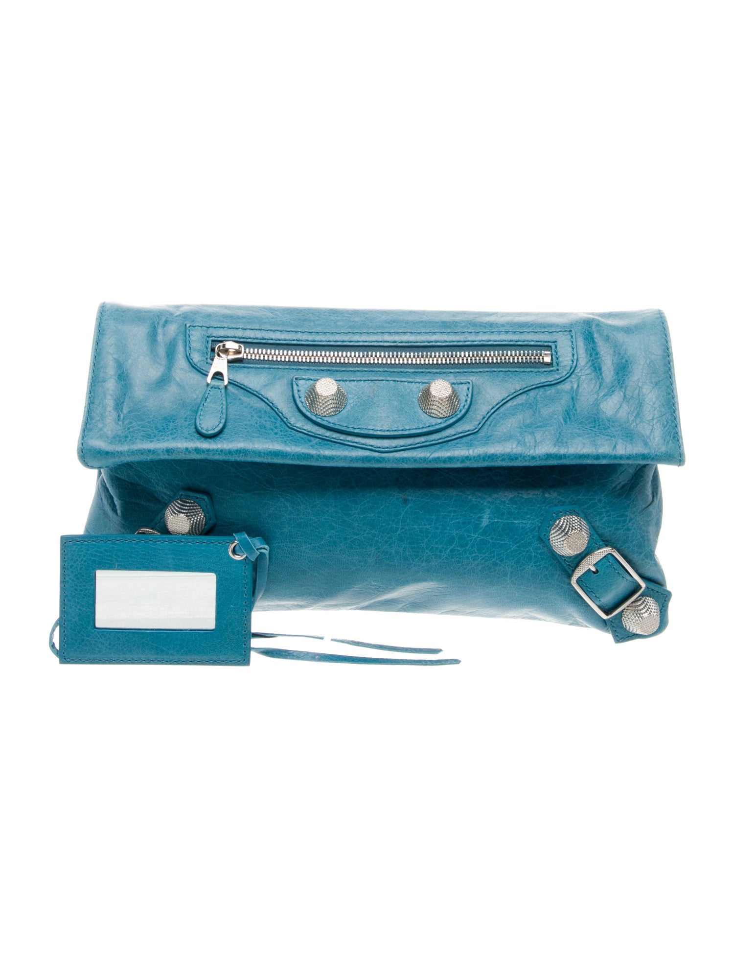 Balenciaga Leather Motocross Giant 21 Envelope