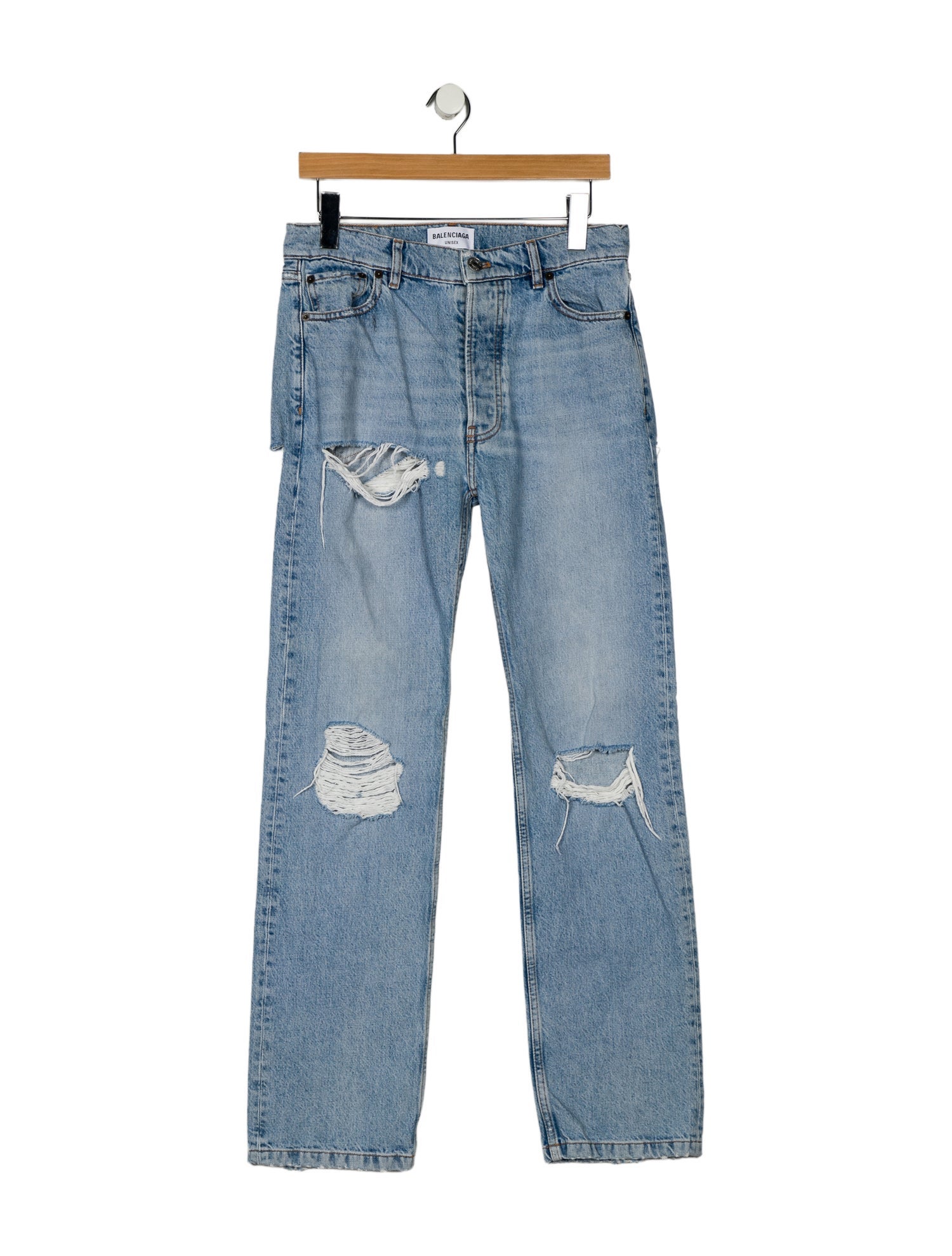 Balenciaga 2021 Straight Leg Jeans