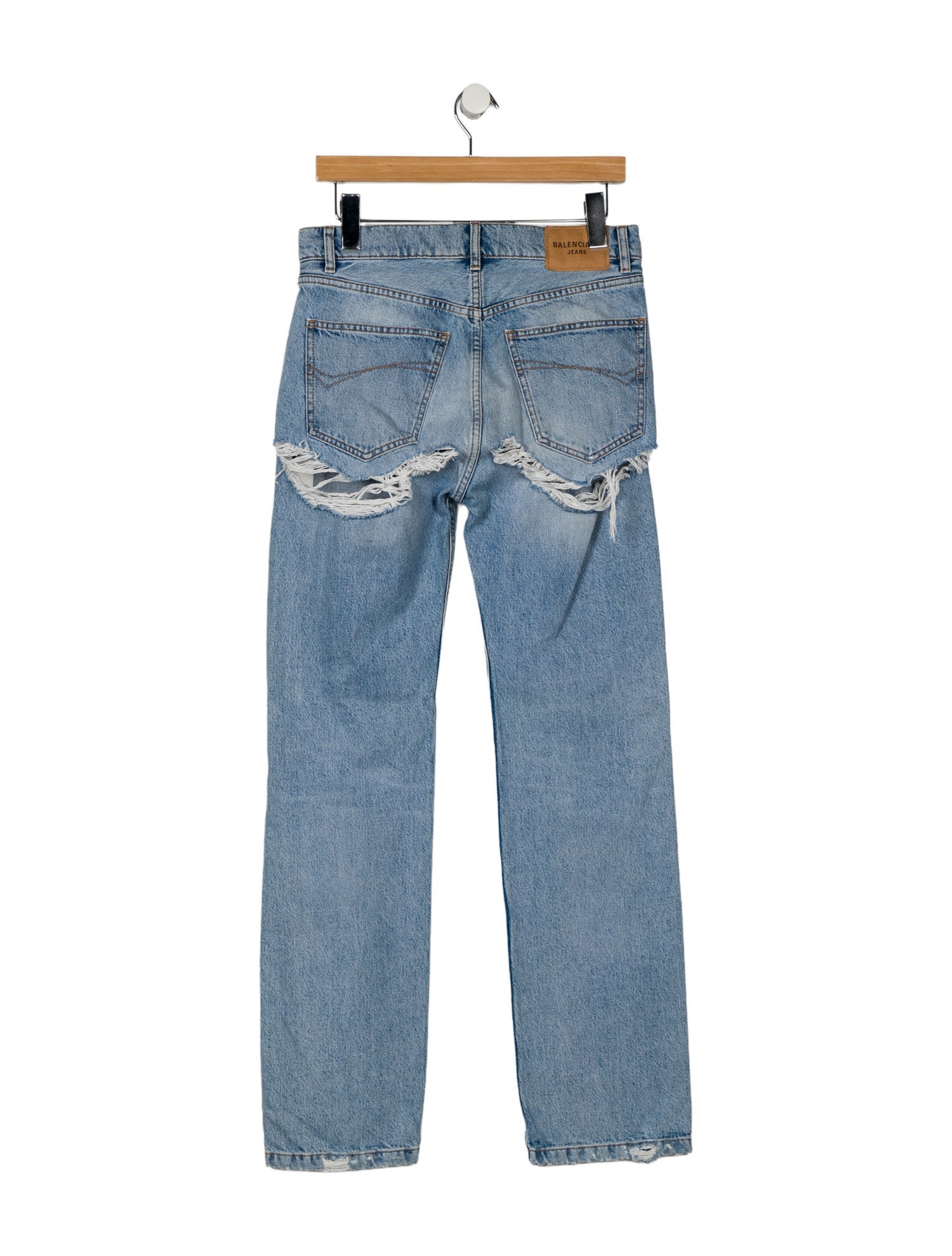 Balenciaga 2021 Straight Leg Jeans