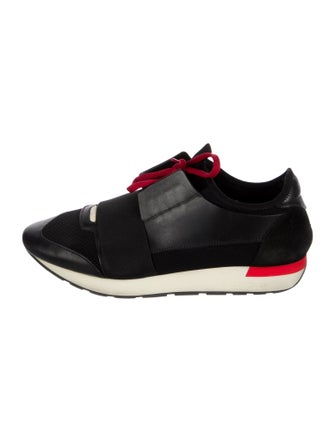 Balenciaga Race Runner 'Black White Red' Sneakers