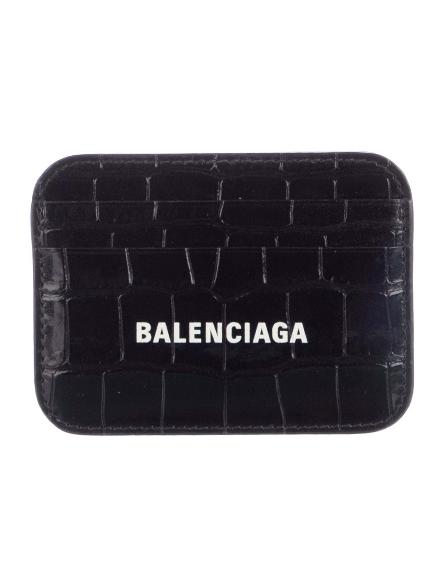 Balenciaga 2022 Signature Logo Wallet w/ Tags