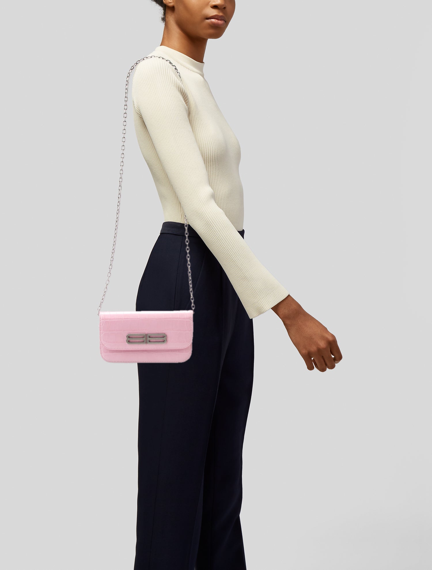 Balenciaga Embossed Leather Gossip 2022 w/ Tags