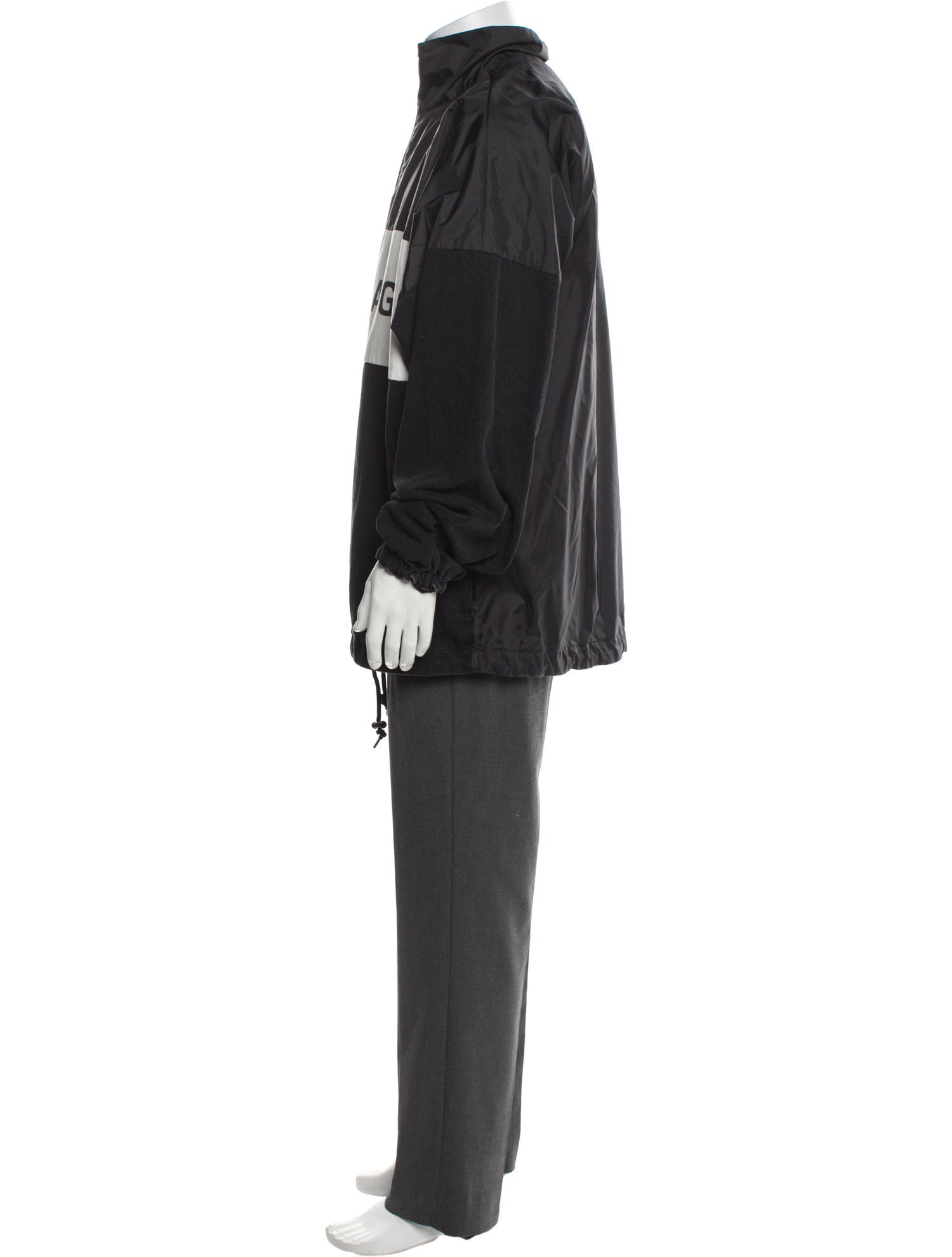 Balenciaga 2018 Graphic Print Windbreaker