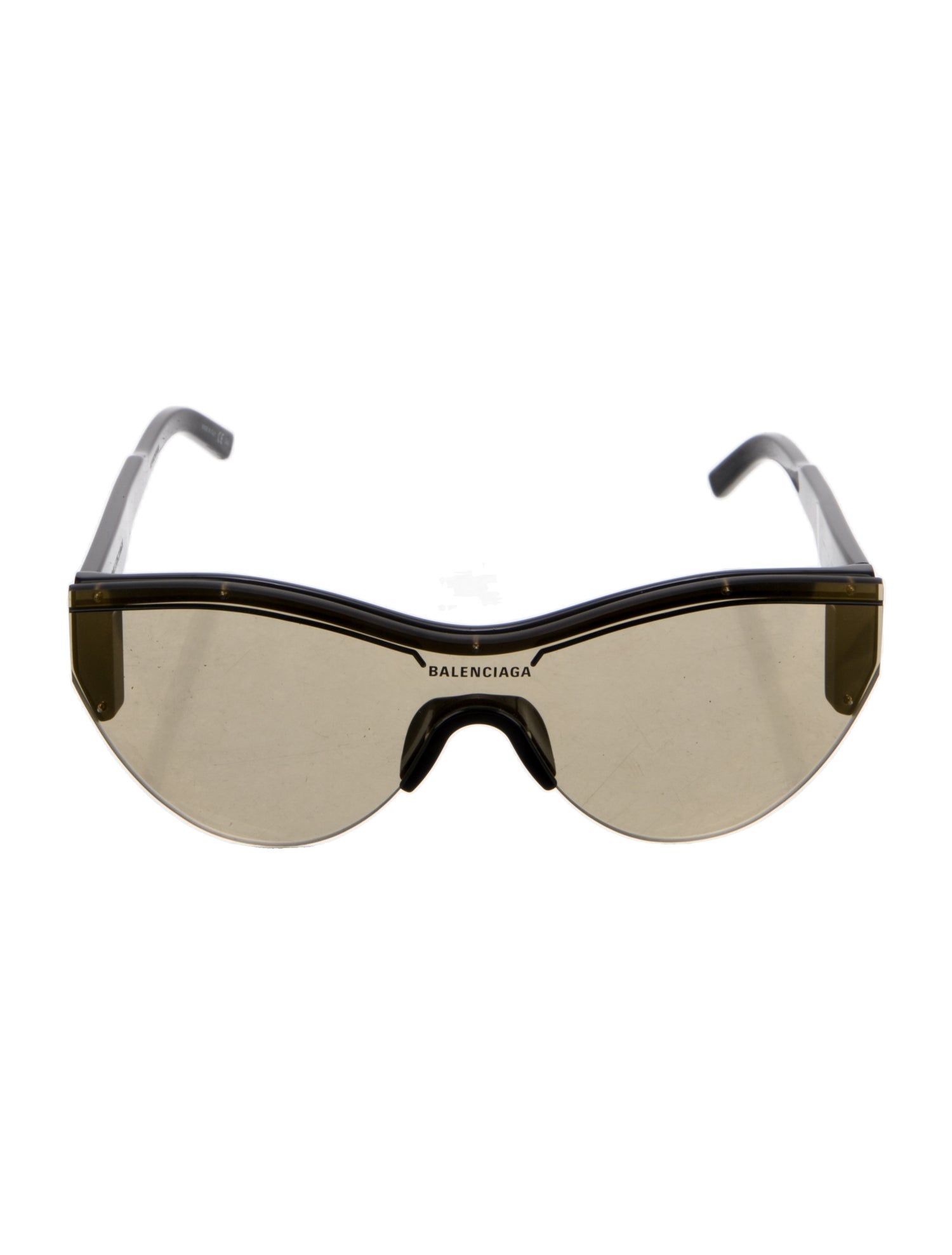 Balenciaga Shield Tinted Sunglasses