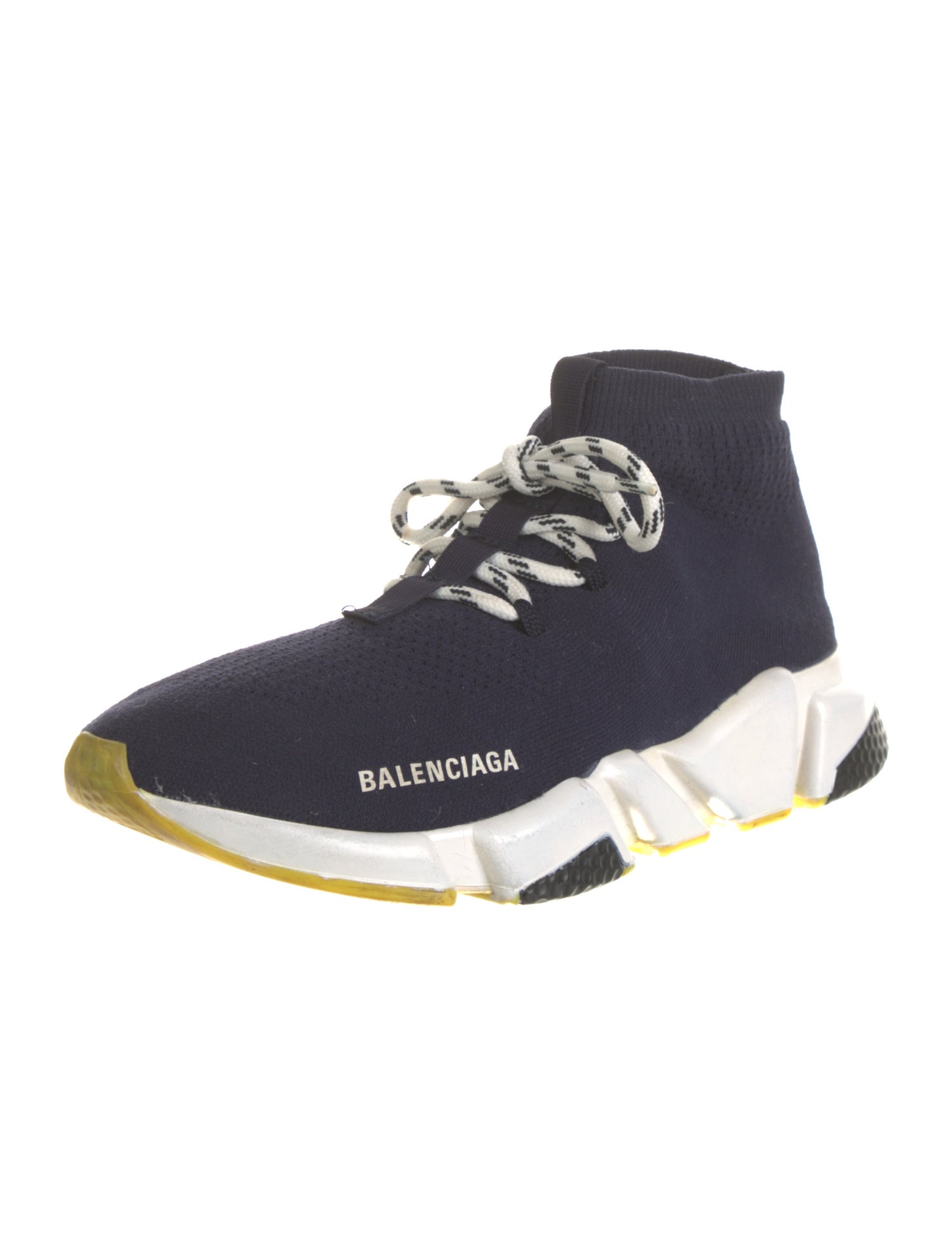 Balenciaga Speed Trainer Lace-Up Sock Sneakers