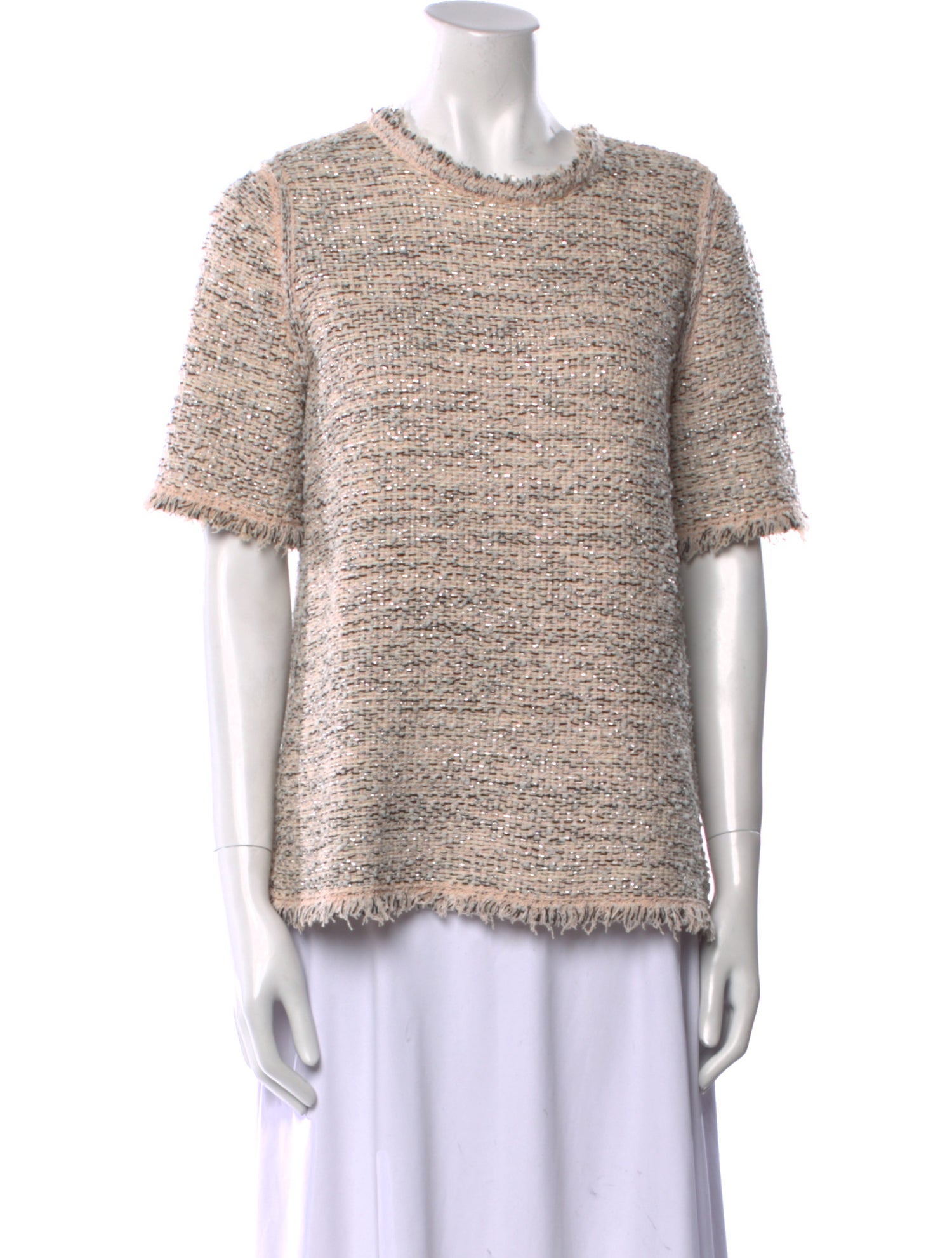 Balenciaga 2015 Tweed Sweater