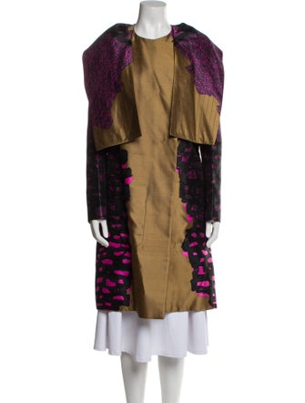 Balenciaga 2011 Silk Coat