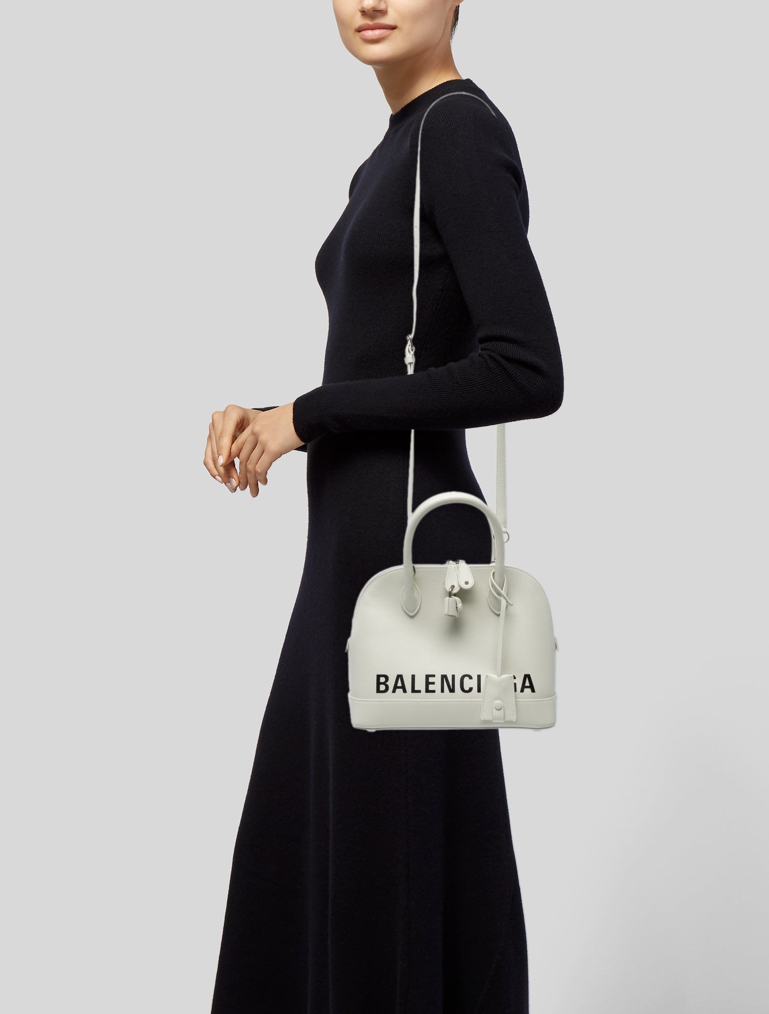 Balenciaga Leather Ville Top Handle S bag Small 2022