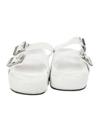 Balenciaga Leather Slides