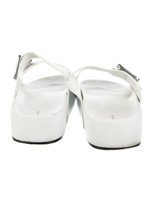 Balenciaga Leather Slides