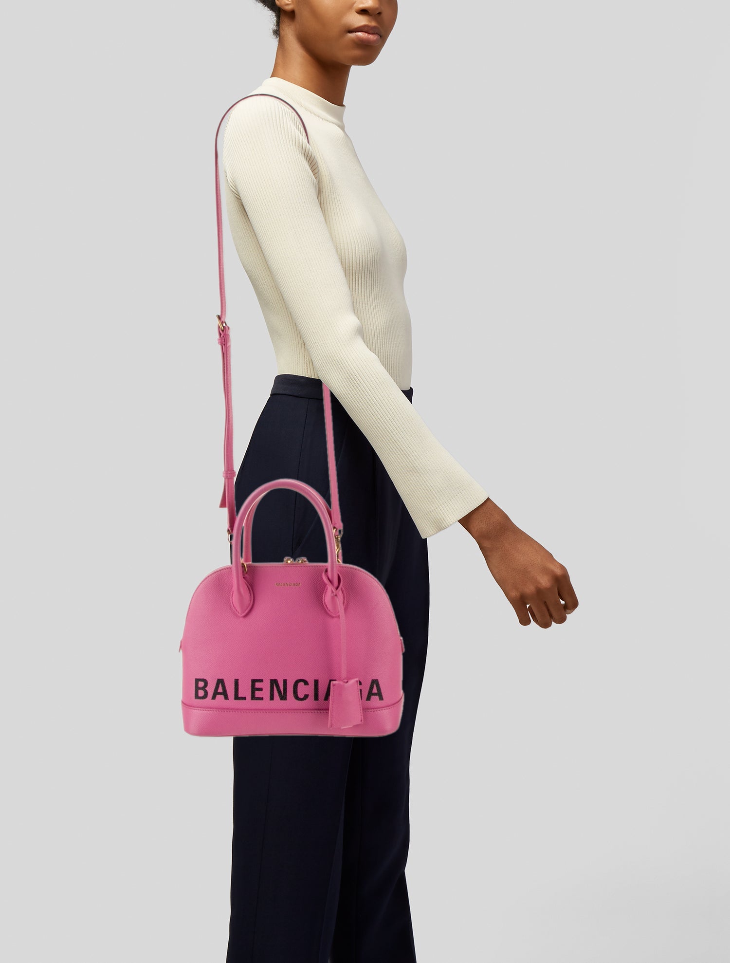 Balenciaga Leather Ville Small