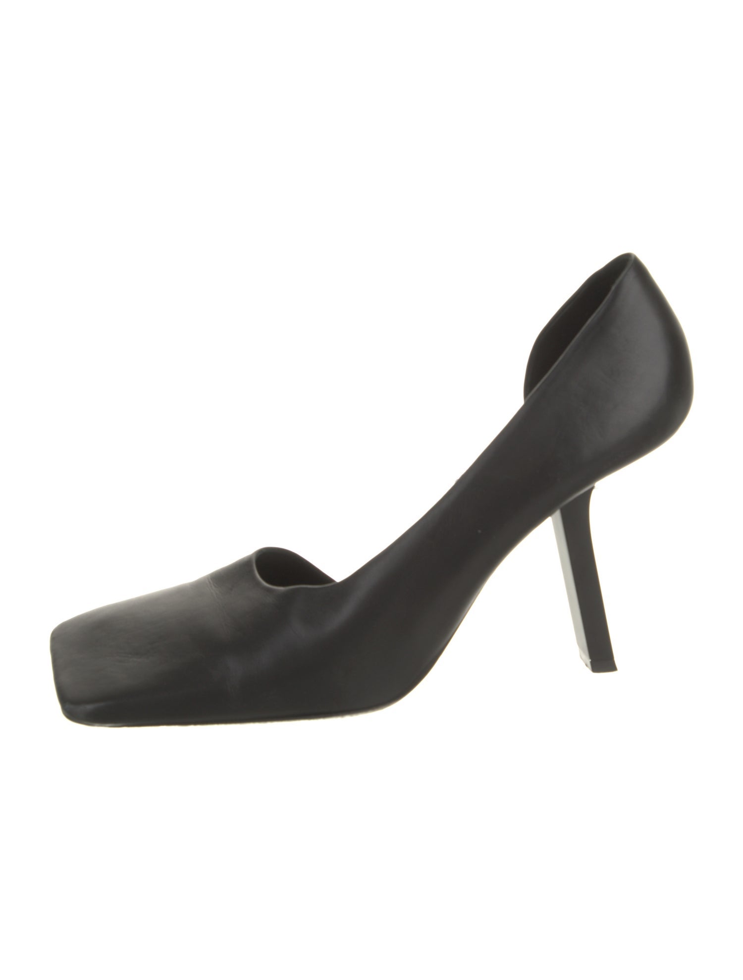 Balenciaga Leather D'Orsay Pumps