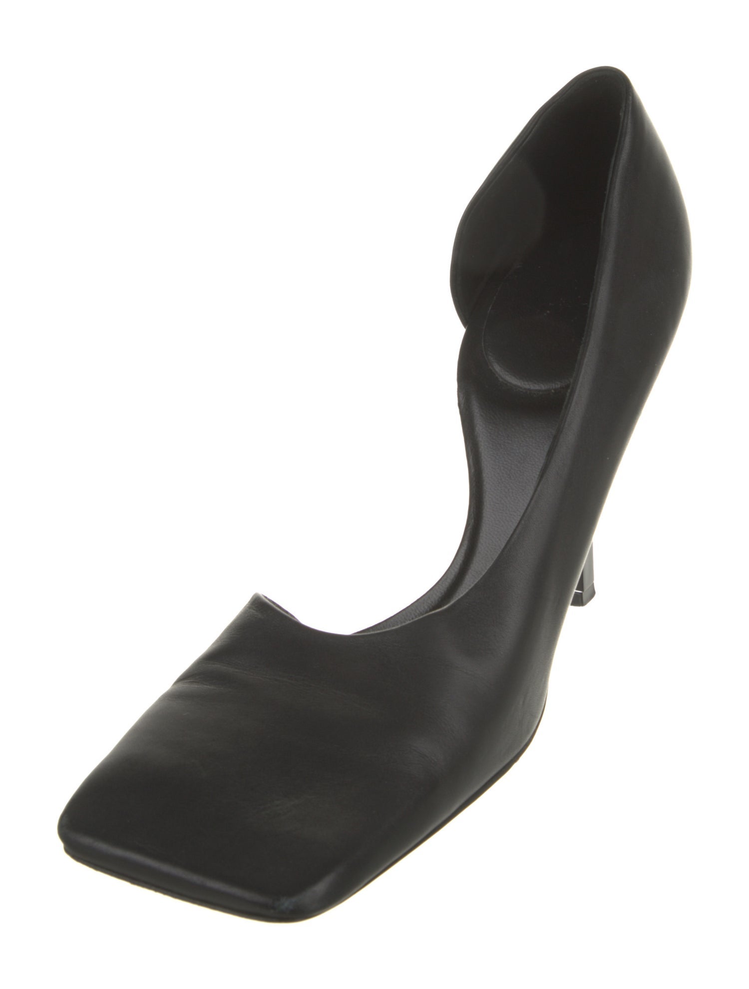 Balenciaga Leather D'Orsay Pumps