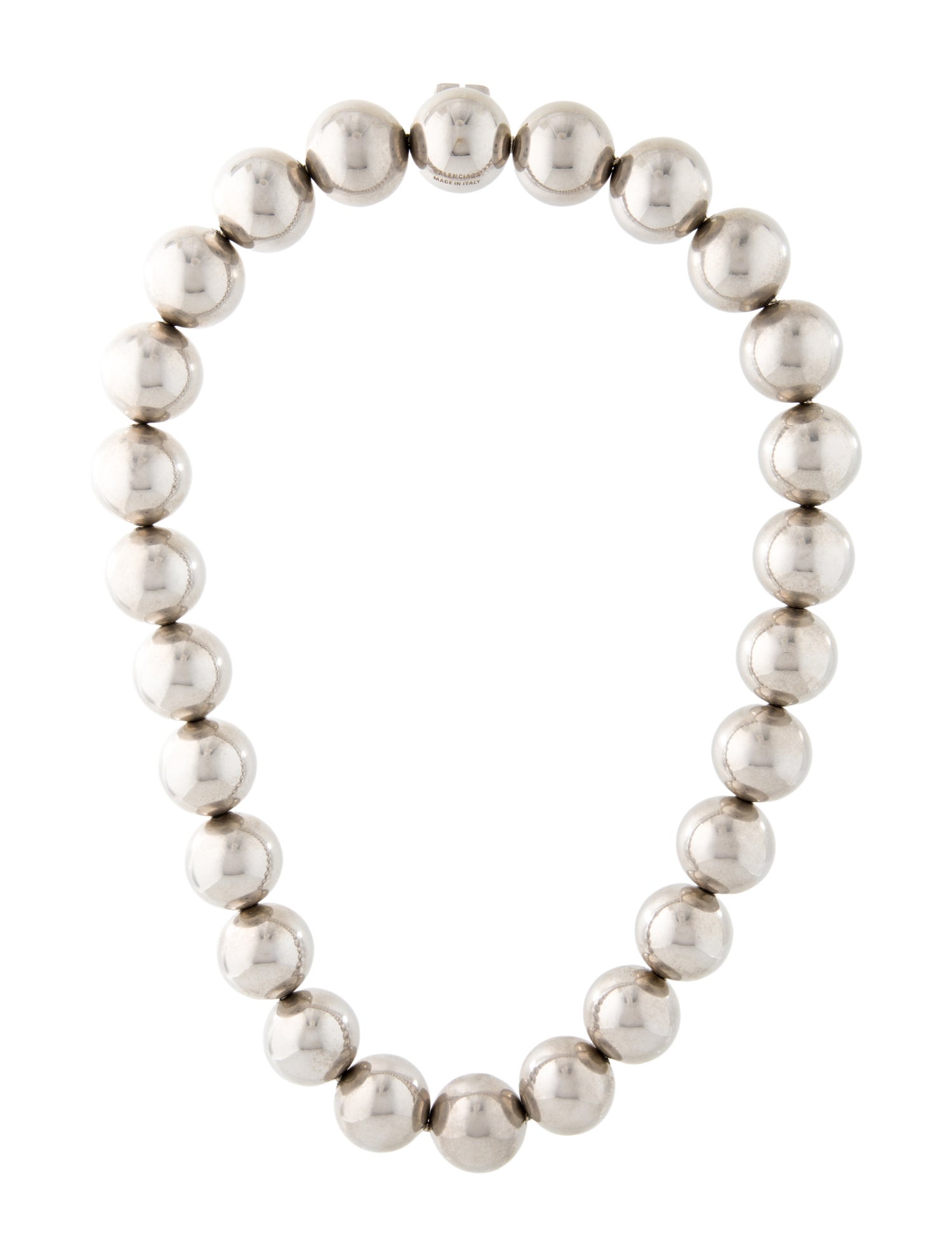 Balenciaga Pearl Bead Necklace