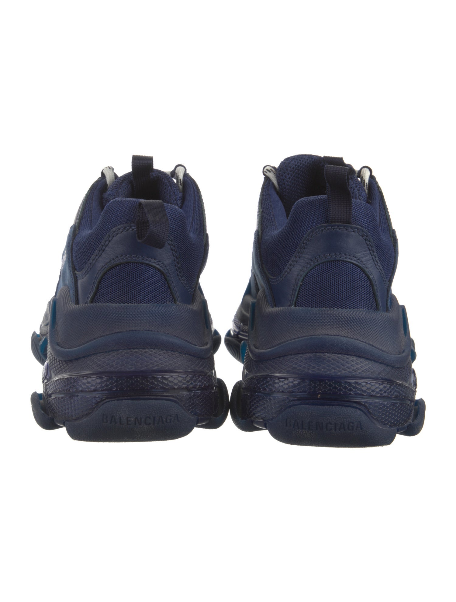 Balenciaga Triple S Clear Sole Chunky Sneakers