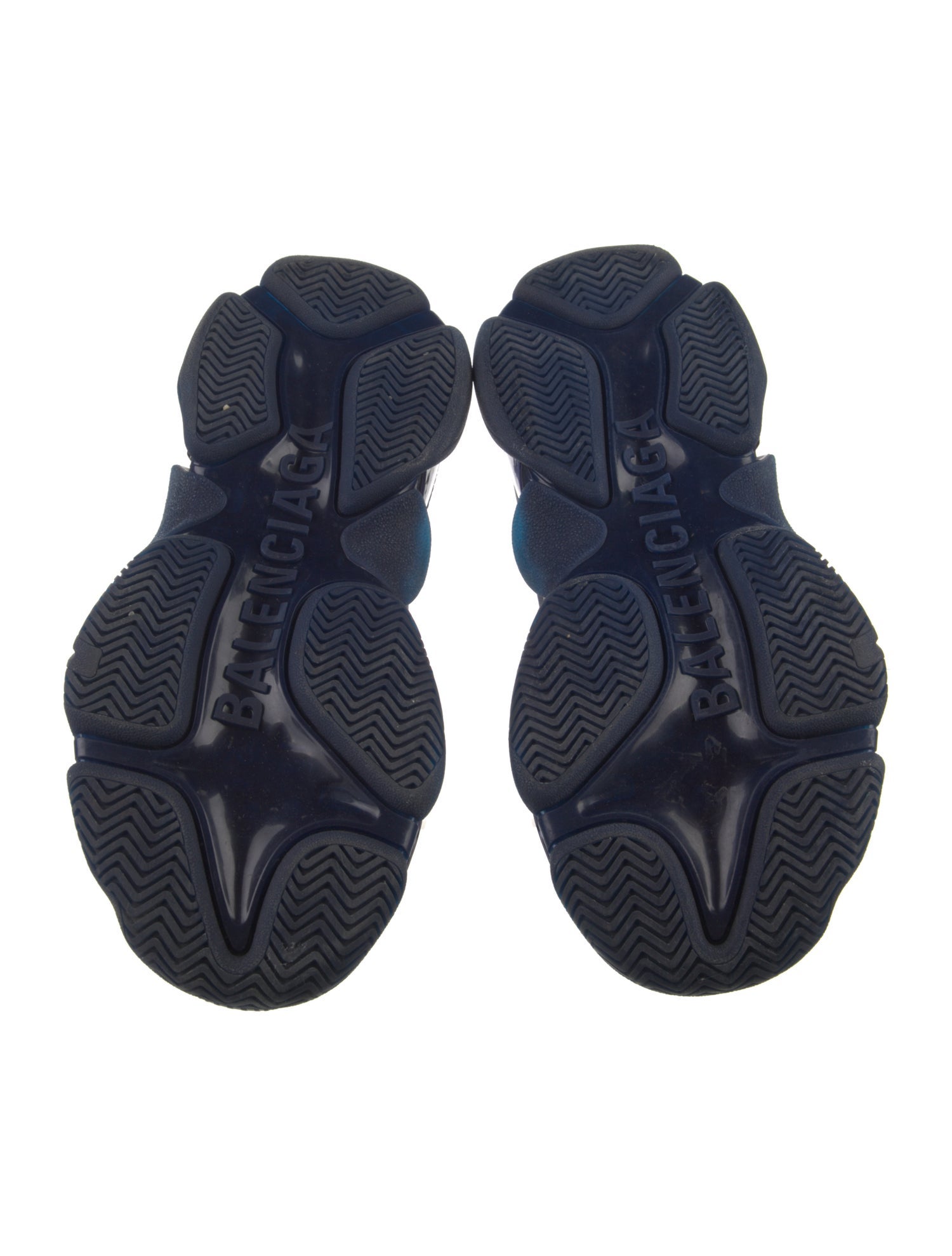 Balenciaga Triple S Clear Sole Chunky Sneakers