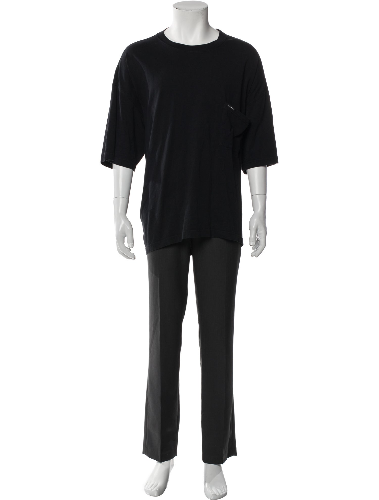 Balenciaga 2017 Scoop Neck T-Shirt