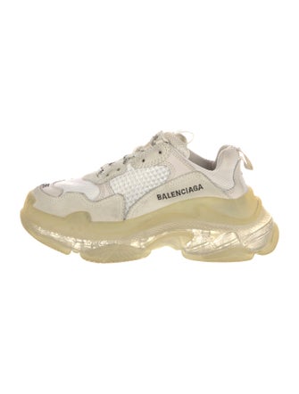 Balenciaga Triple S Clear Sole Chunky Sneakers