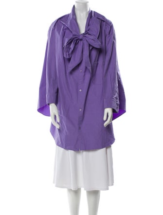 Balenciaga 2022 Cowl Neck Tunic