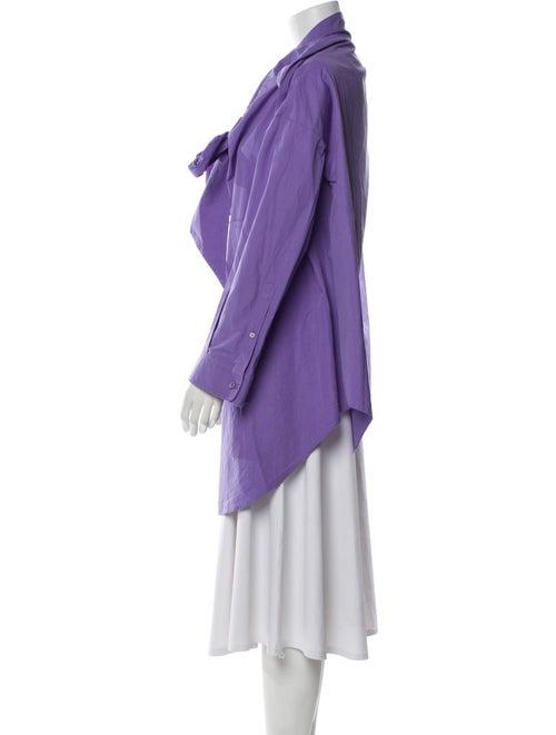 Balenciaga 2022 Cowl Neck Tunic