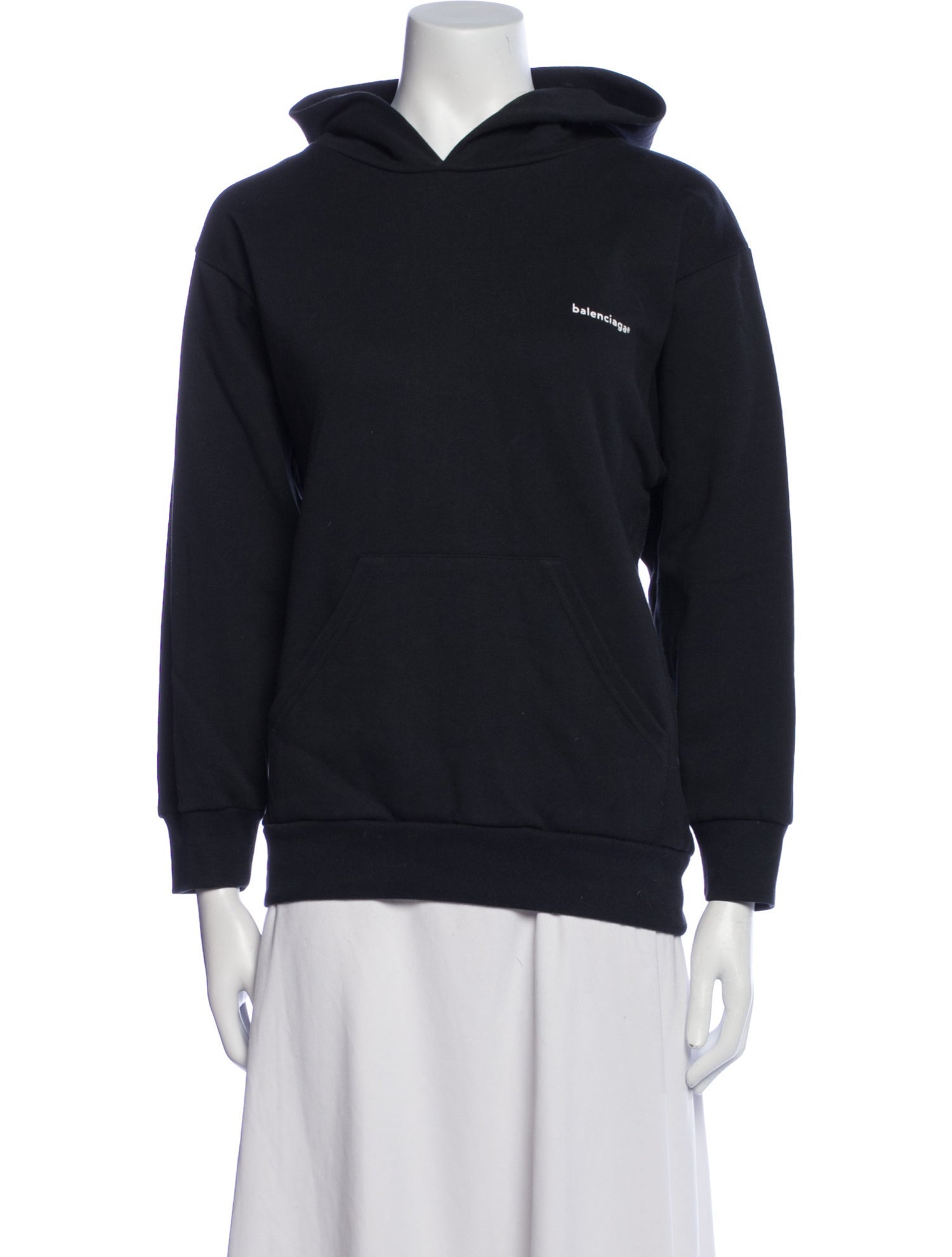 Balenciaga Boys' Woven Logo Hoodie