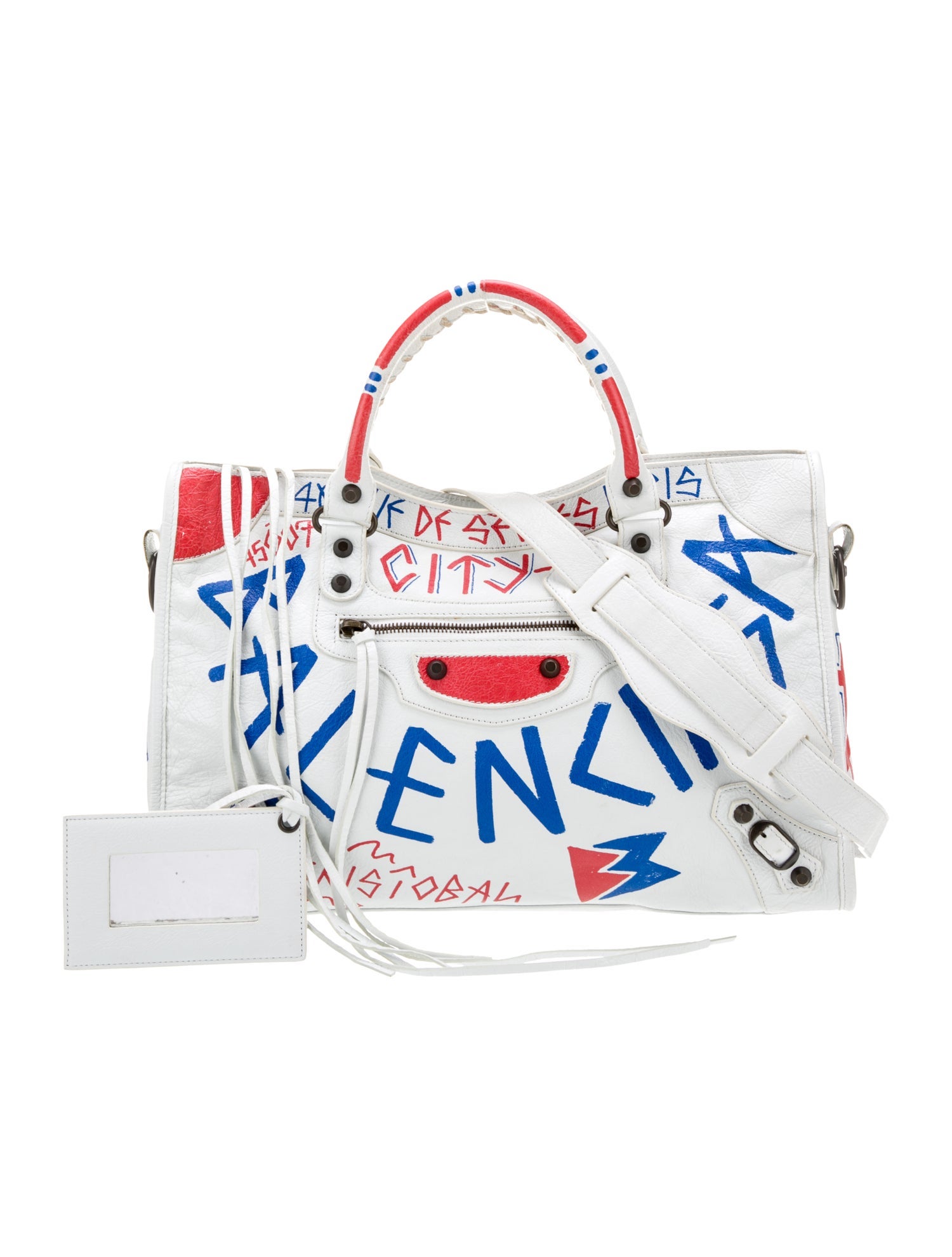 Balenciaga Leather Motocross Classic City