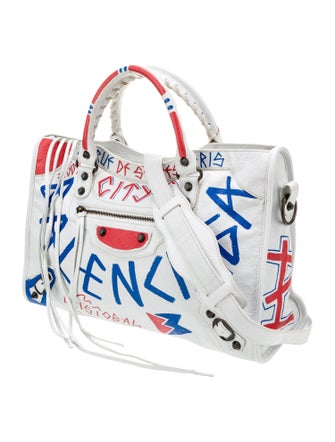 Balenciaga Leather Motocross Classic City