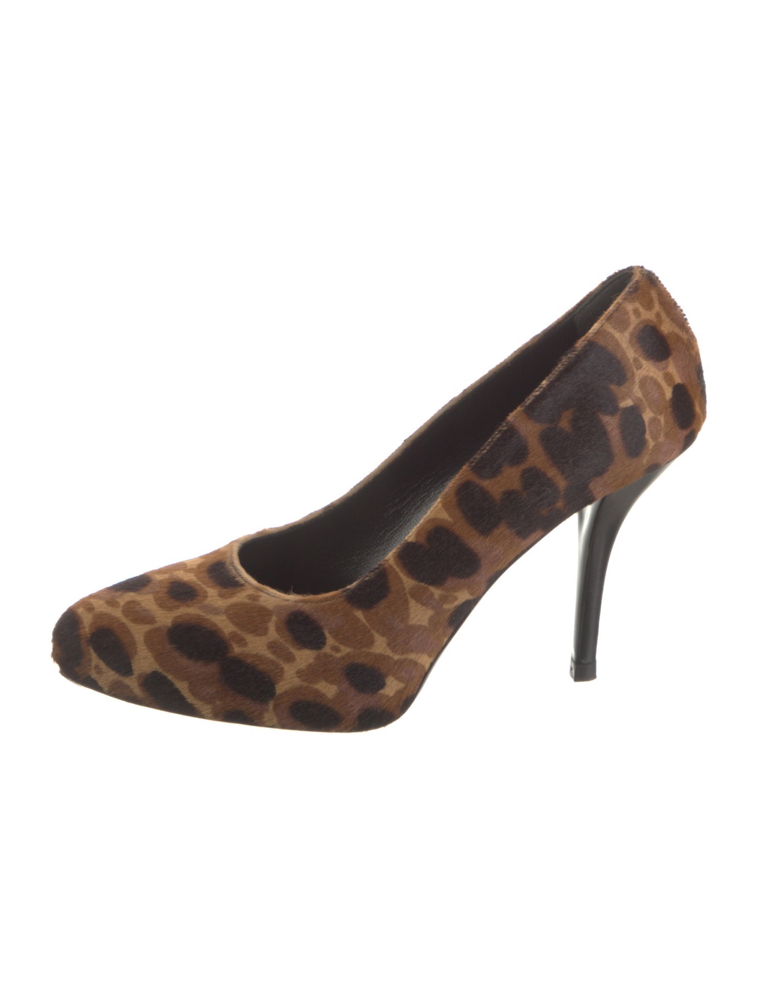 Balenciaga Ponyhair Animal Print Pumps