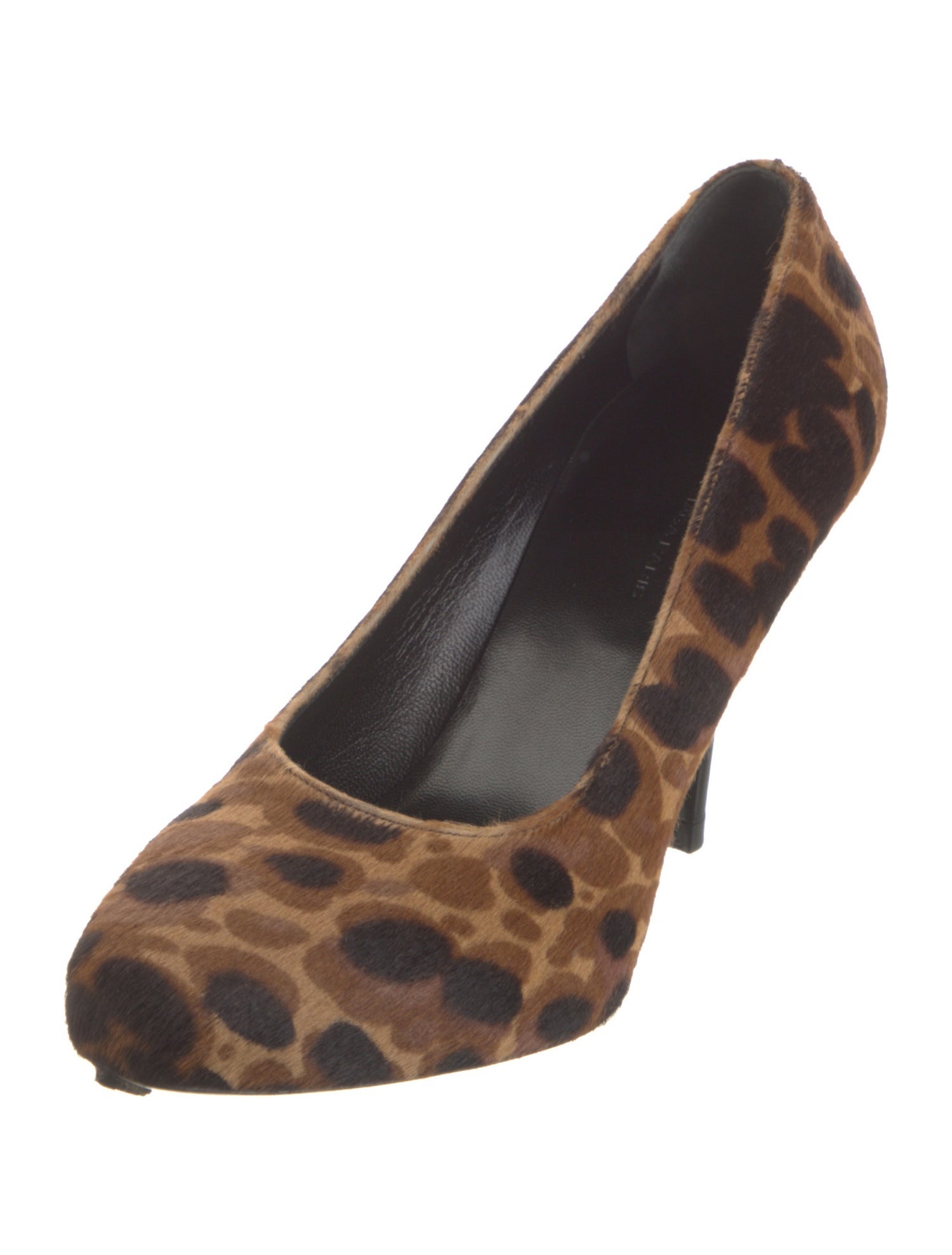 Balenciaga Ponyhair Animal Print Pumps