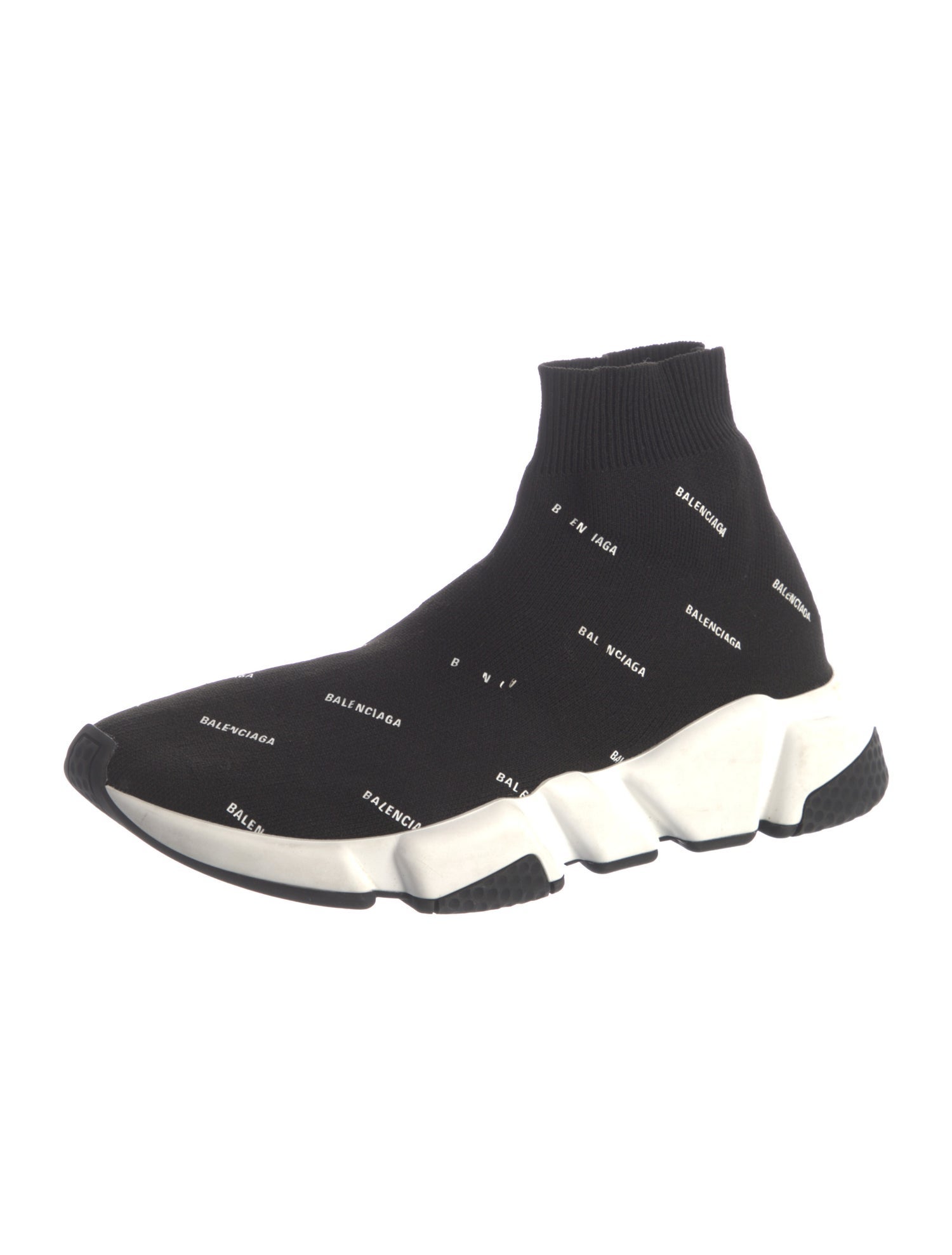 Balenciaga Speed Trainer 'All Over' Sock Sneakers