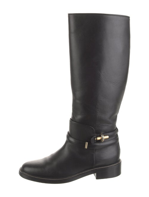 Balenciaga Leather Riding Boots