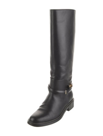 Balenciaga Leather Riding Boots