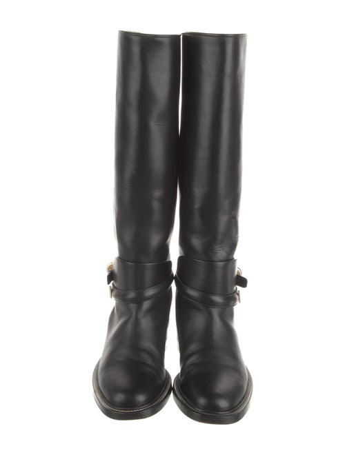 Balenciaga Leather Riding Boots