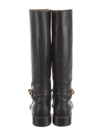 Balenciaga Leather Riding Boots