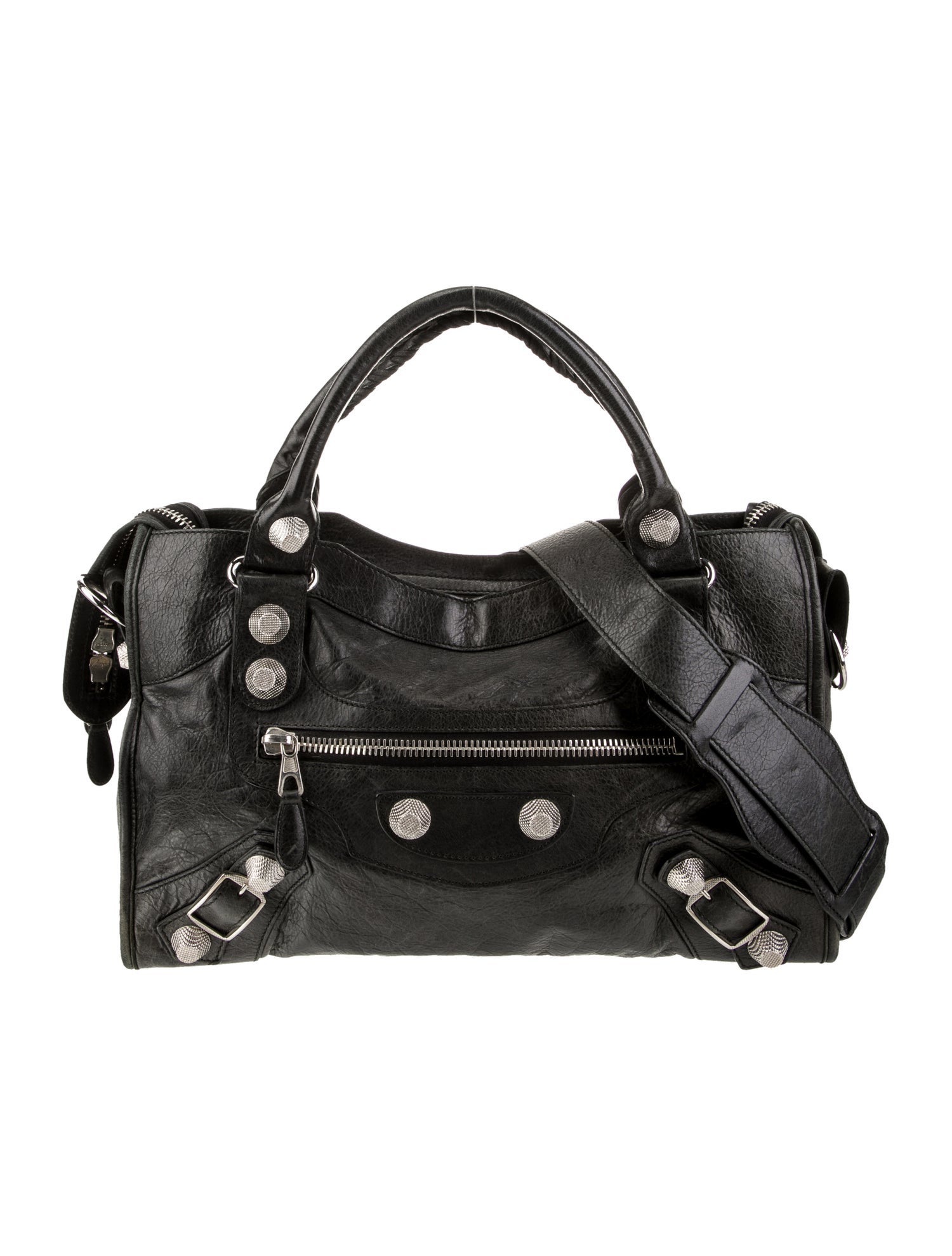 Balenciaga Leather Motocross City Giant