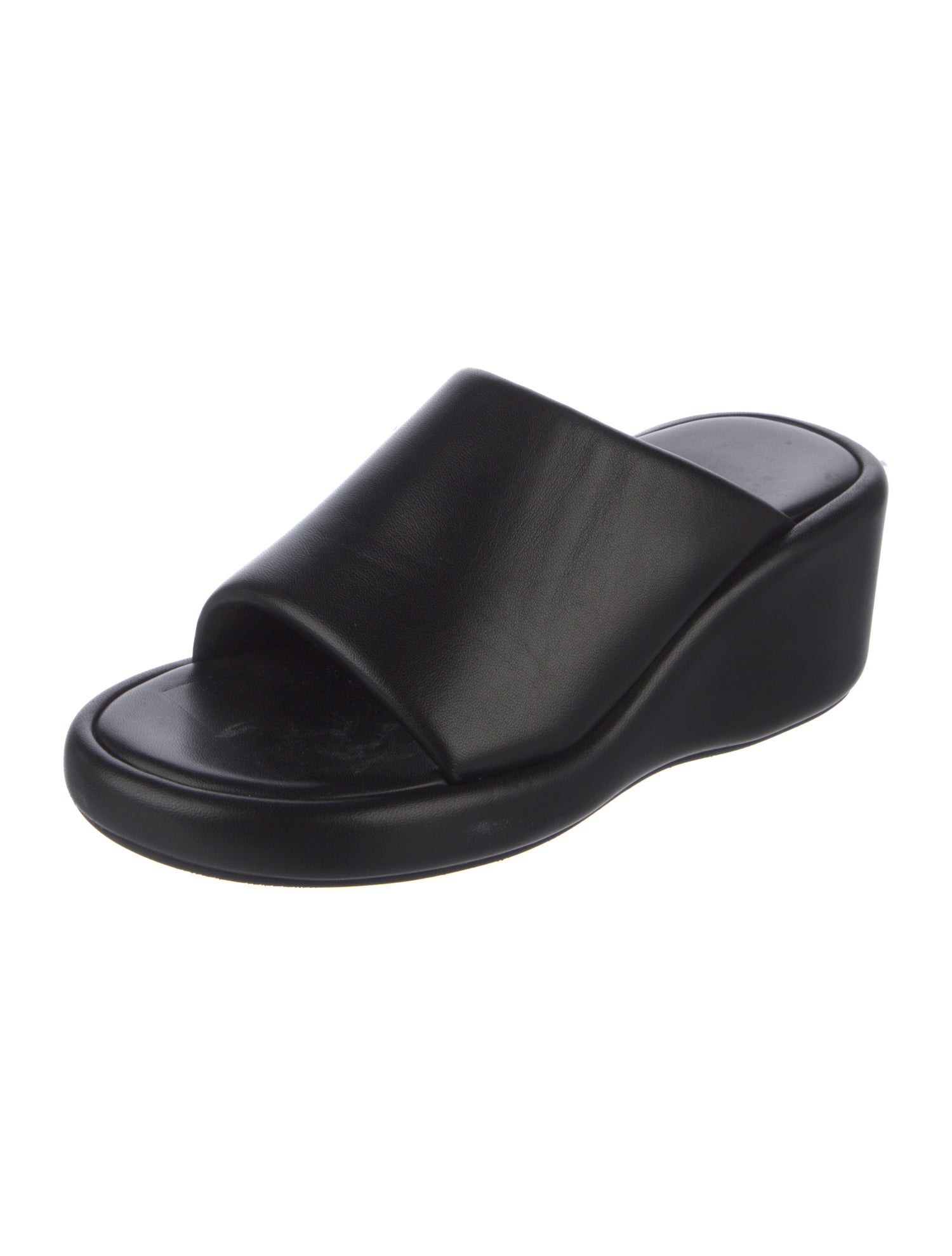 Balenciaga Leather Slides