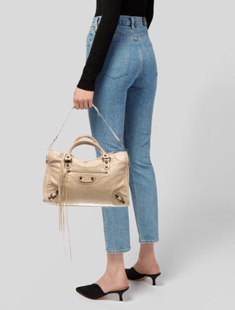 Balenciaga Leather Motocross Classic City Vintage