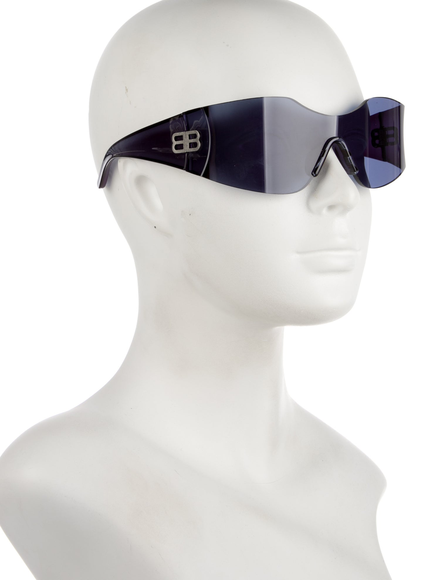 Balenciaga Shield Tinted Sunglasses