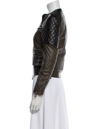 Balenciaga 2012 Leather Biker Jacket