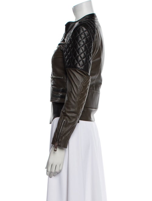Balenciaga 2012 Leather Biker Jacket