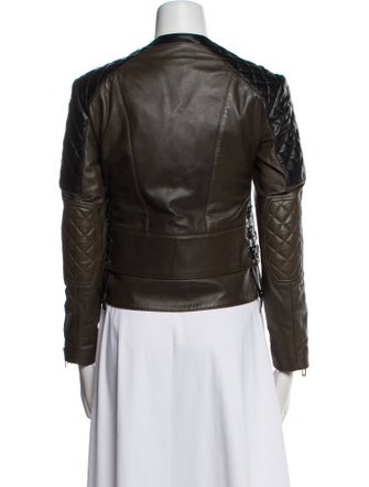 Balenciaga 2012 Leather Biker Jacket