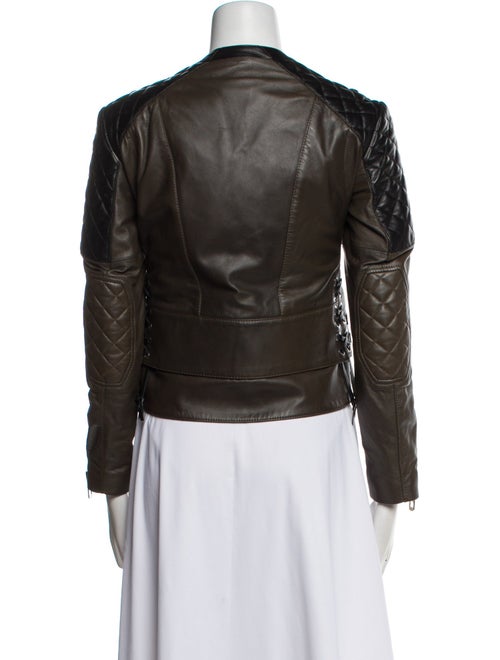 Balenciaga 2012 Leather Biker Jacket