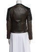 Balenciaga 2012 Leather Biker Jacket
