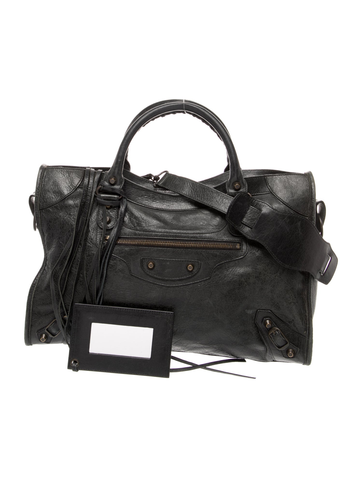 Balenciaga Leather Motocross Classic City Vintage