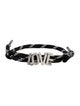 Balenciaga l.o.v.e. cord Wrap bracelet