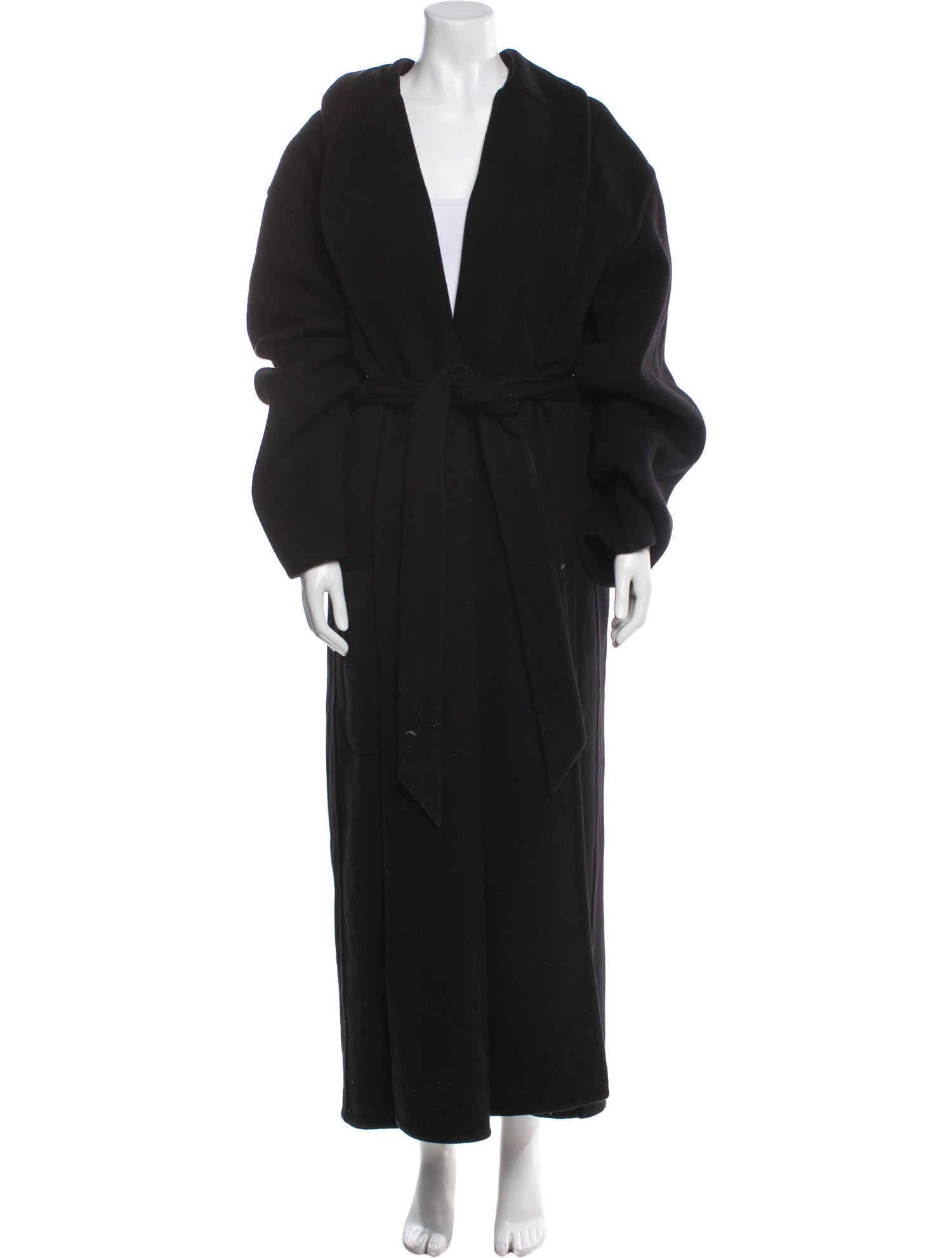 Balenciaga 2022 Cashmere Faux Fur Coat