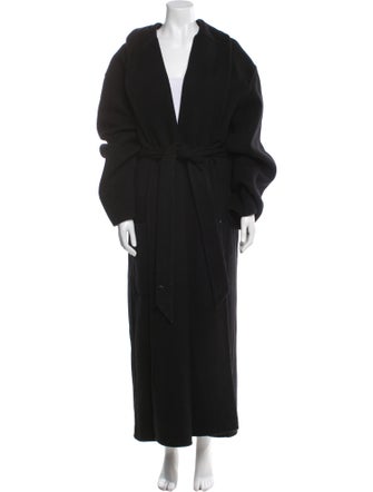 Balenciaga 2022 Cashmere Faux Fur Coat