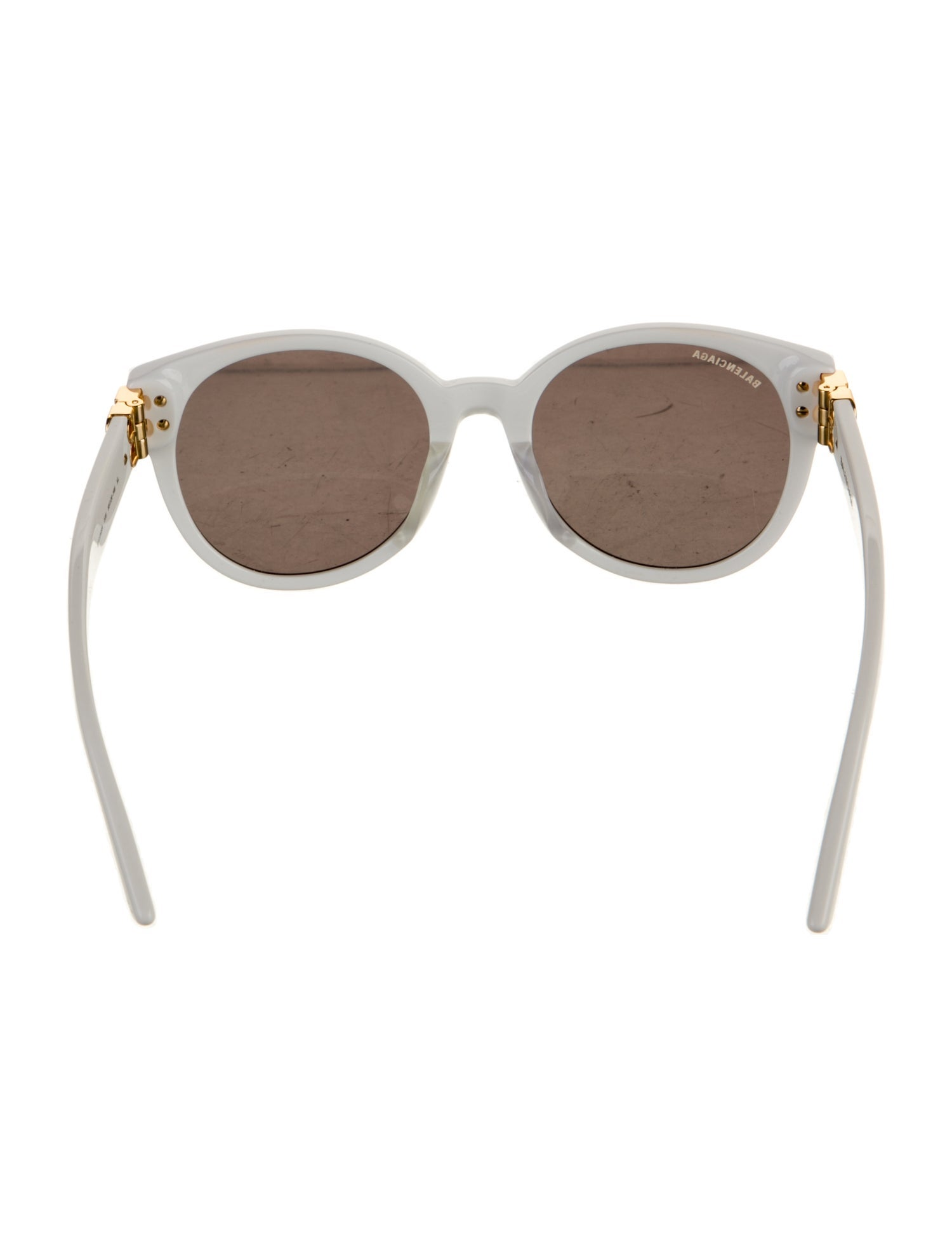 Balenciaga Round Tinted Sunglasses